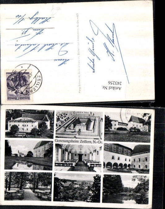 243256,Zeillern Genesungsheim Schloss Arkaden Mehrbildkarte