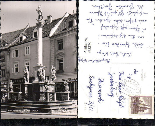 243275, Wolfsberg Plague Column Marian Column