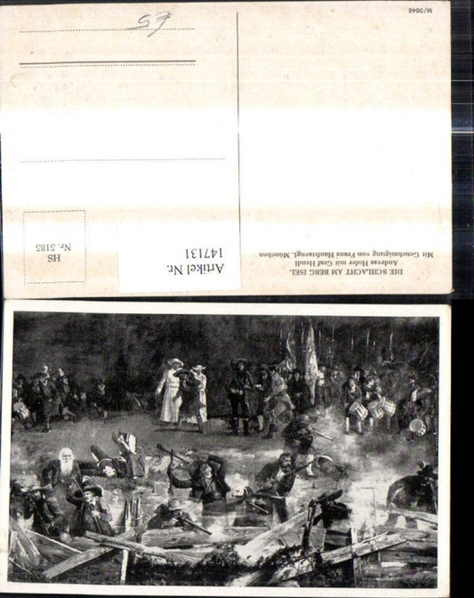 147131, Artist Ak The Battle of Berg Isel Andreas Hofer with Count Hendl Tyrolean Freedom Struggle
