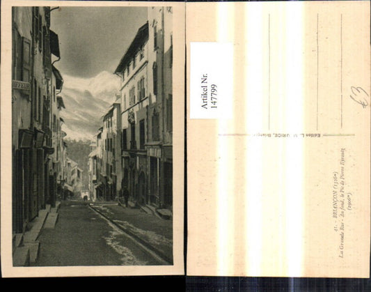 147799,Briancon La Grande Rue Au fond le Pic de Pierre Eyrautz street view