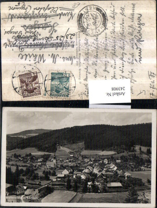 243908, Weitensfeld in Carinthia Totale pub Franz Schilcher 1971
