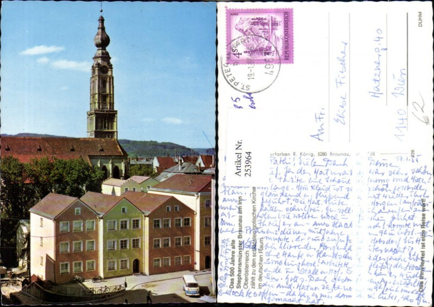 253964, Braunau am Inn Stephansmünster Church