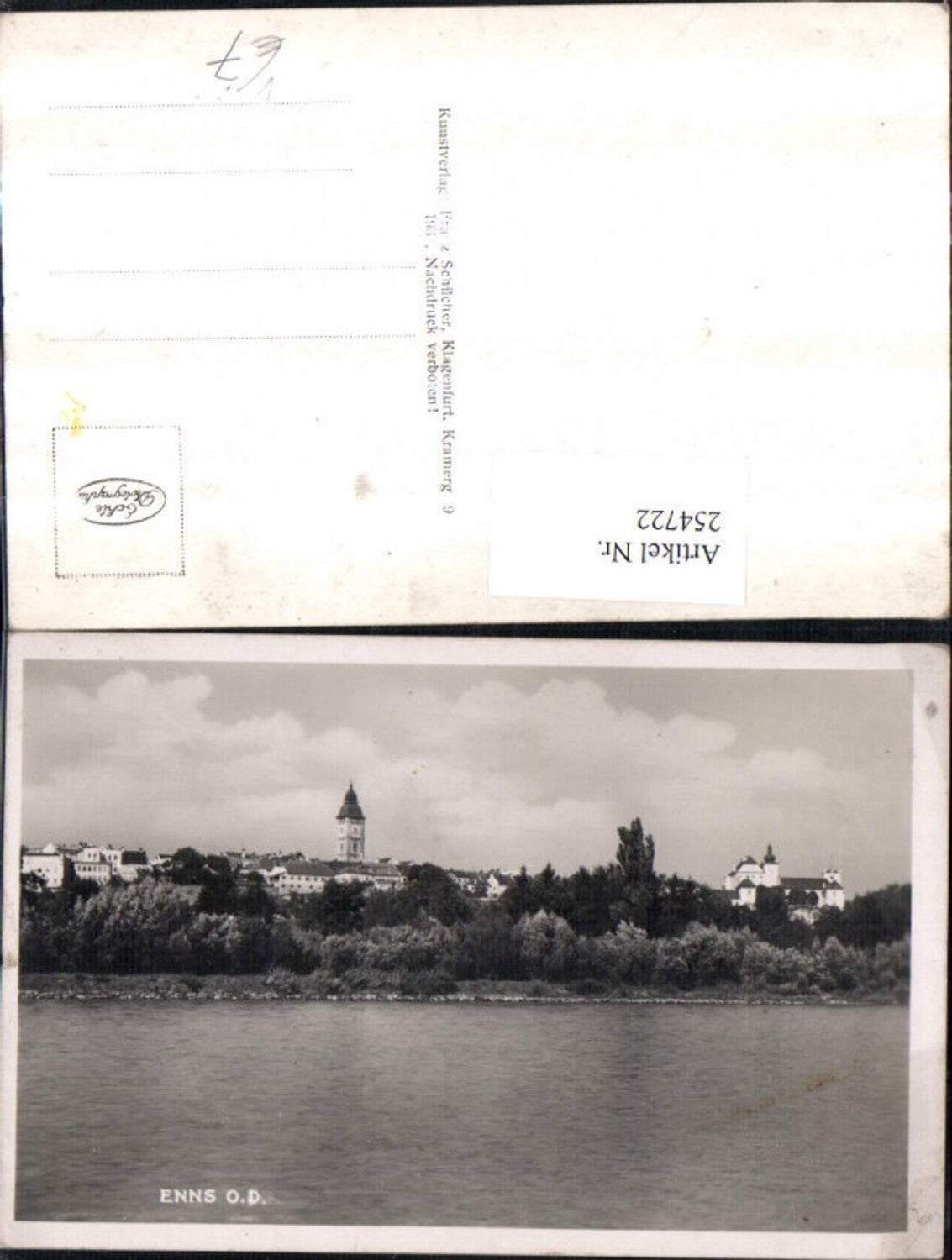 254722, Enns partial view pub Franz Schilcher