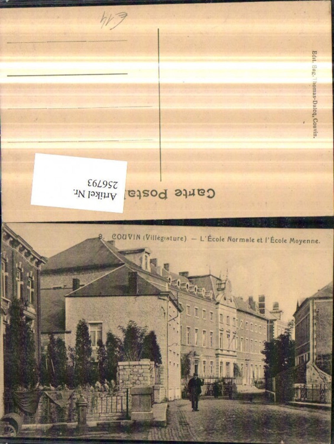256793,Couvin Villegiatrue L'Ecole Normale et l'Ecole Moyenne School
