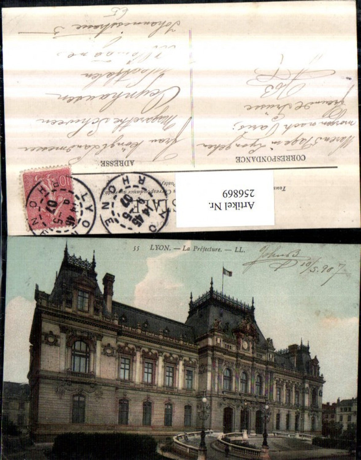 256869,Lyon La Prefecture Building