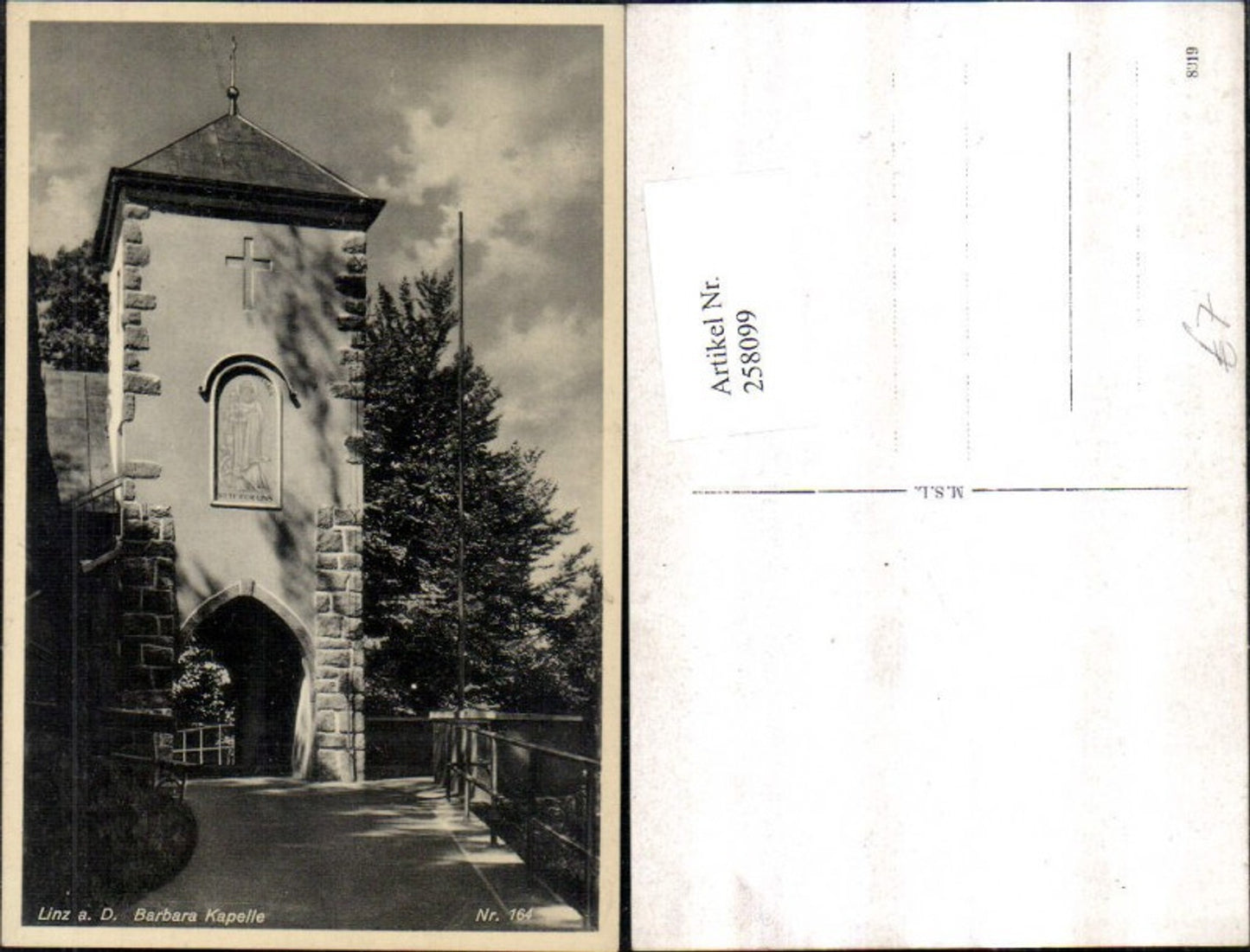 258099, Linz on the Danube, Barbara Chapel