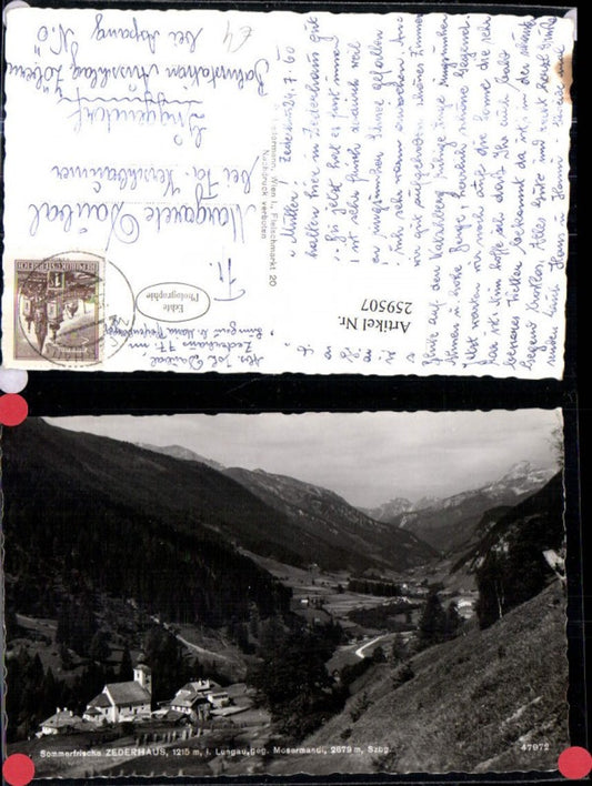 259507, Cedar House Total Church in Lungau opposite Mosermandl
