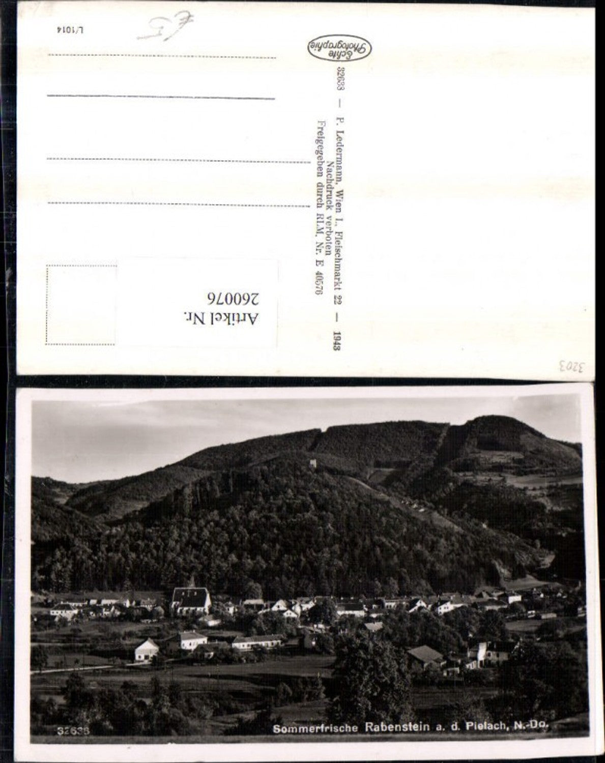 260076, Rabenstein an der Pielach Total