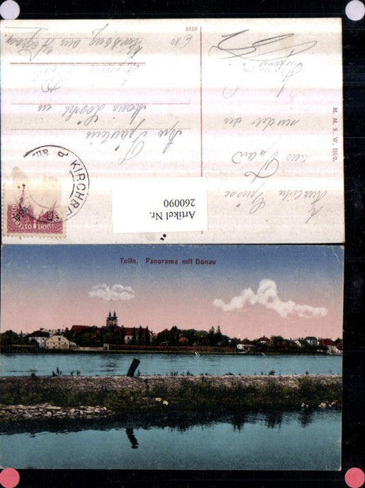 260090,Tulln an d. Donau Teilansicht Panorama