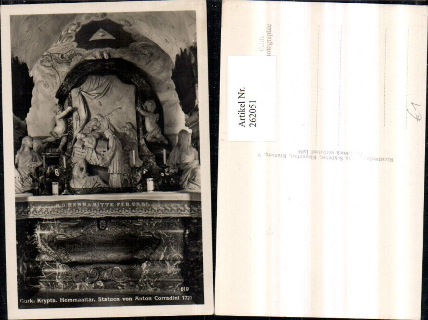 262051,Gurk Crypt Hemmaaltar Statues