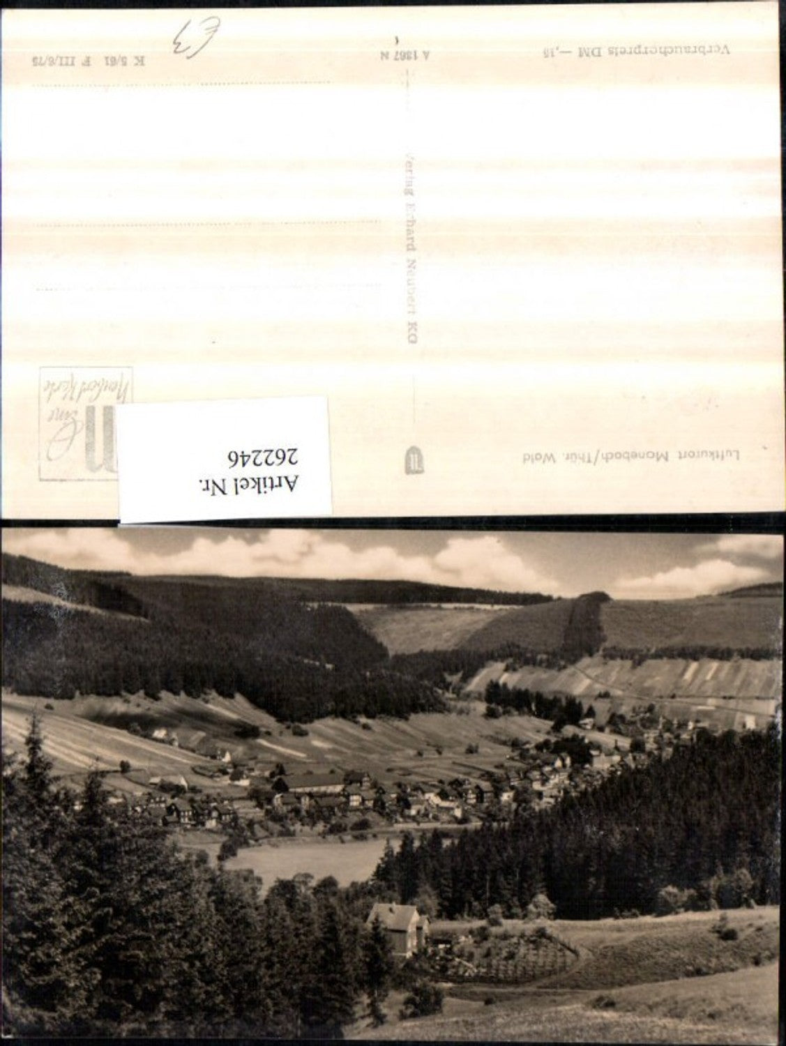 262246,Manebach im Thüringer Wald Totale