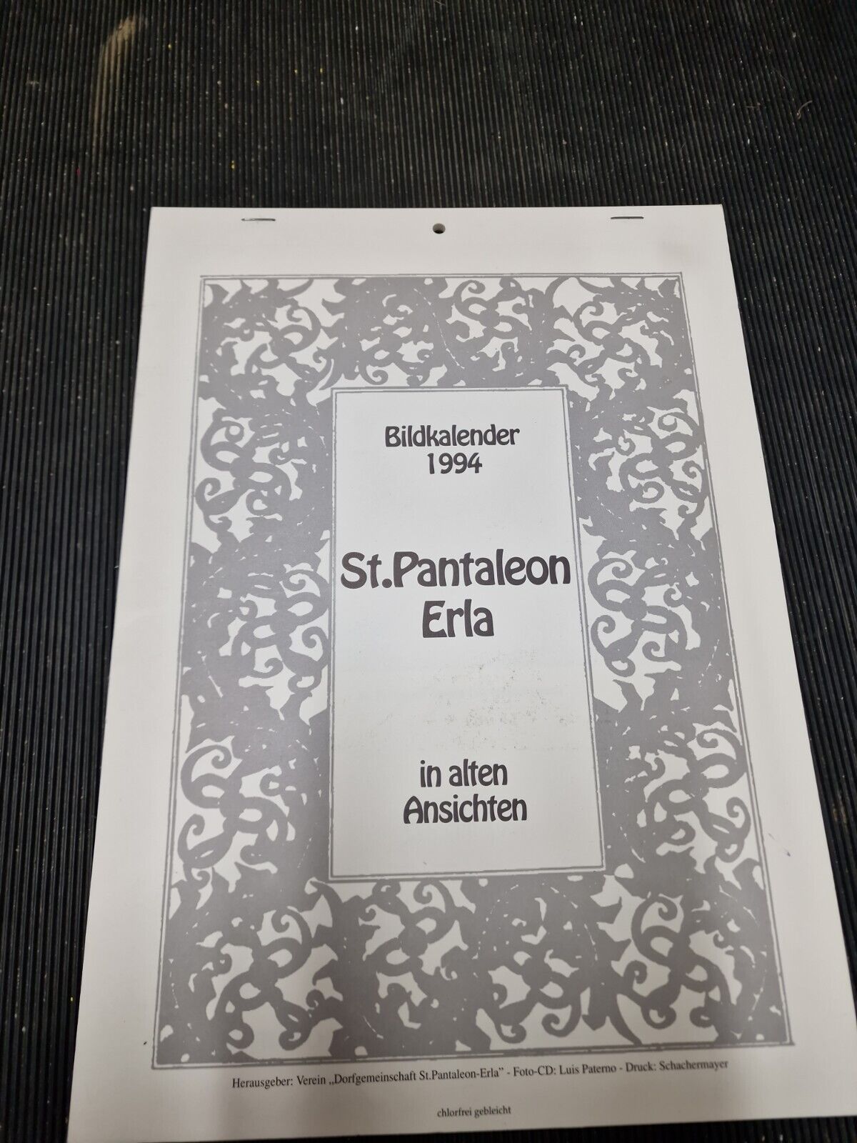 Bildkalender St. Pantaleon Erla St. Valentin 1994