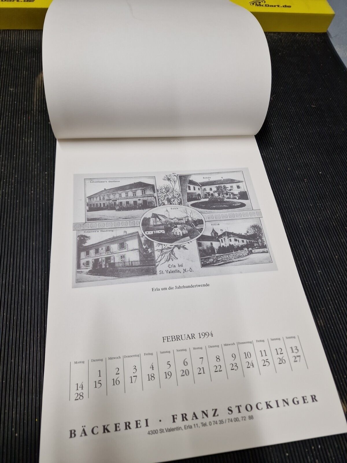 Bildkalender St. Pantaleon Erla St. Valentin 1994