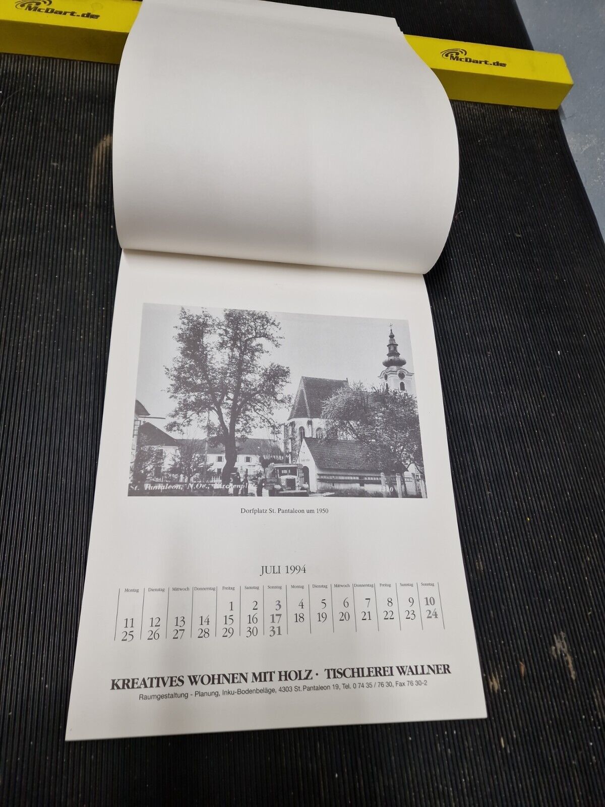 Bildkalender St. Pantaleon Erla St. Valentin 1994