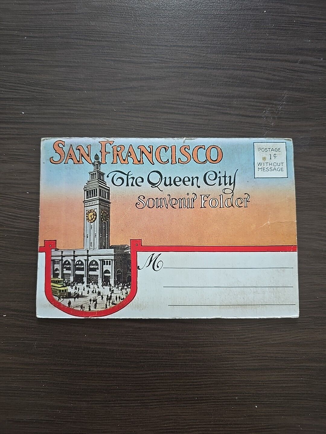 Leporello San Francisco California Souvenir Folder
