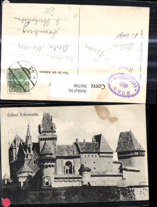 266708, Leobendorf Kreuzenstein Castle