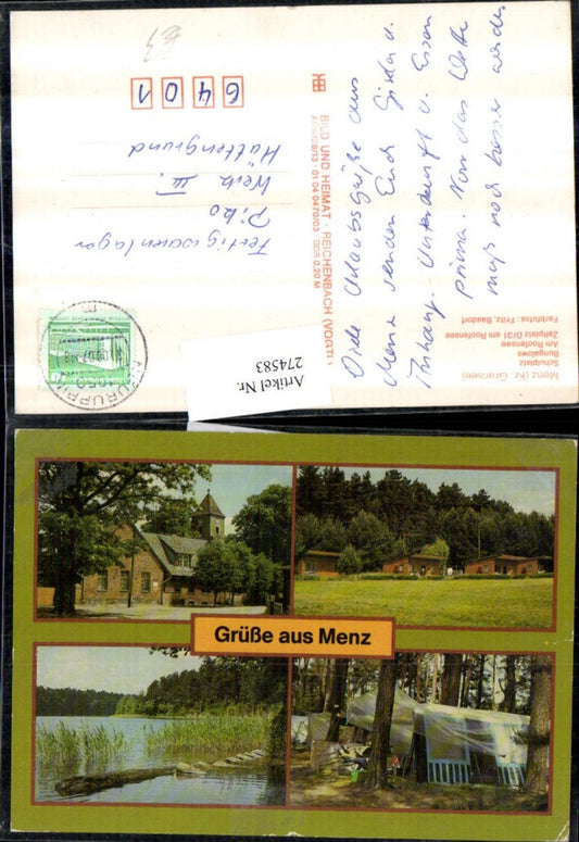 274583, Menz School Place Bungalows Roofensee Campsite Multi-image map
