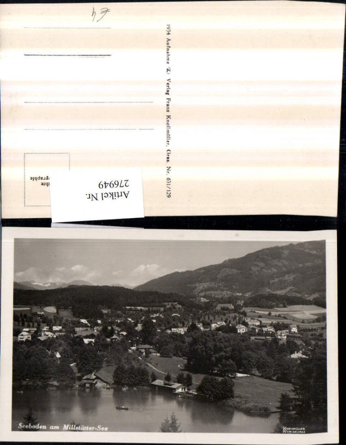 276949, Seeboden am Millstätter-See Totale