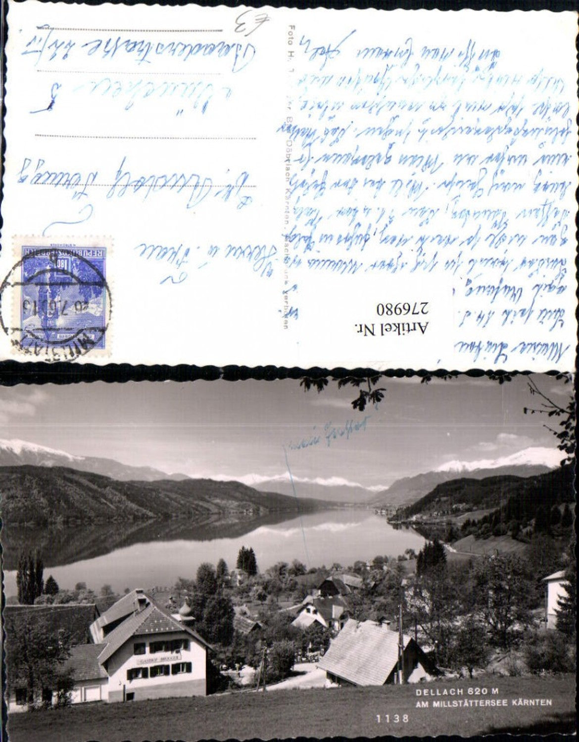 276980, Dellach am Millstättersee, partial view of Gasthof Brugger
