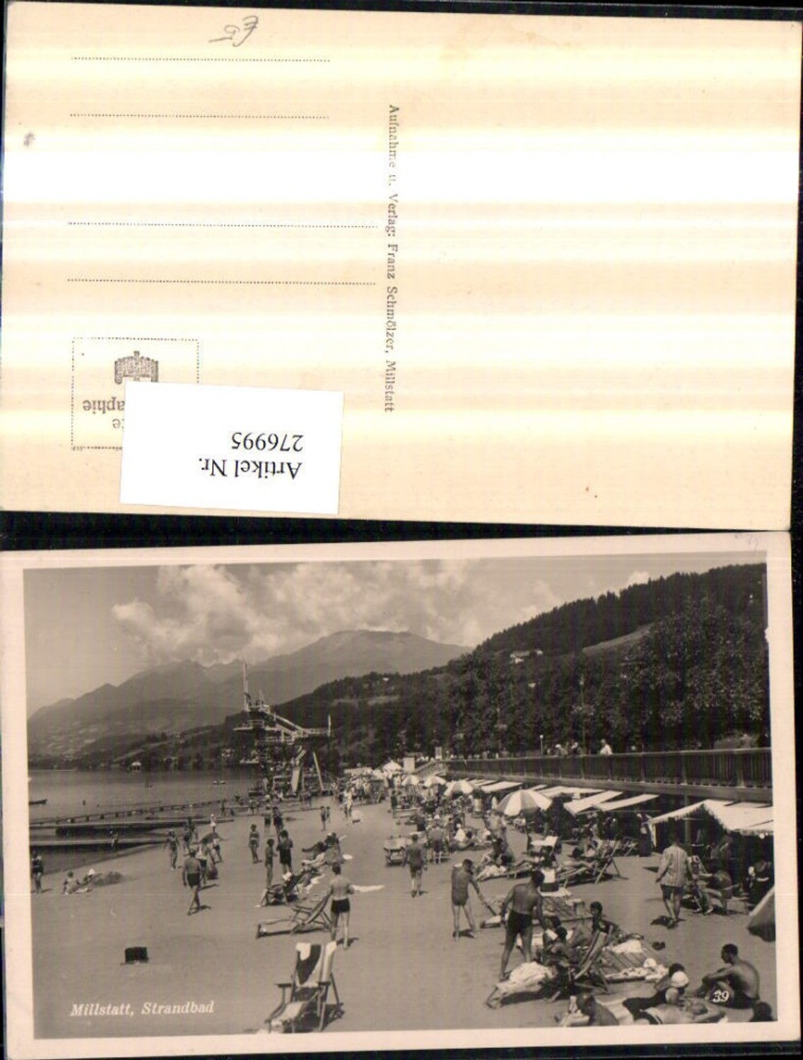276995, Millstatt am See, Strandbad Strandleben, Diving Tower