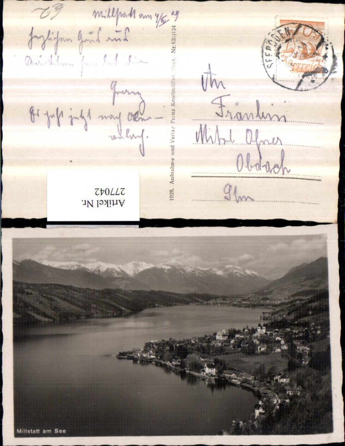 277042, Millstatt am See Total mountain scenery