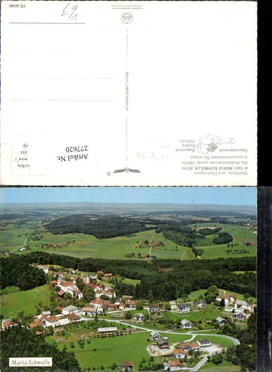 277620,Maria Schmolln Totale pub Alpine Luftbild 56908