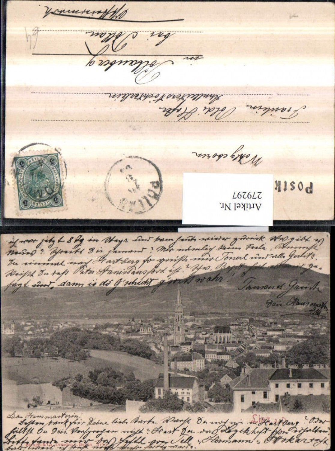 279297, Linz an d. Donau Totale pub Stengel &amp; Co 3705