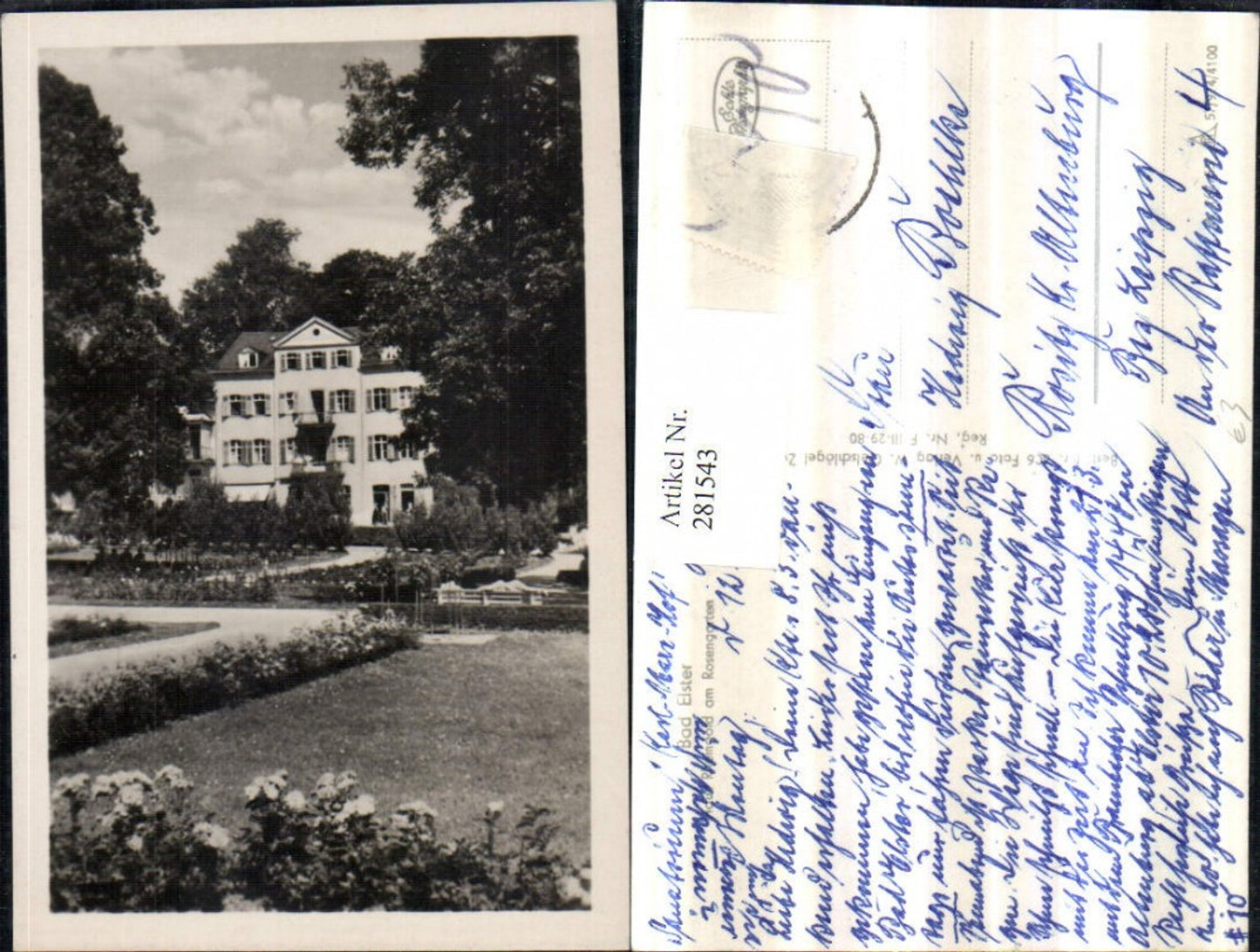 281543, Bad Elster Haus Rheingold am Rosengarten