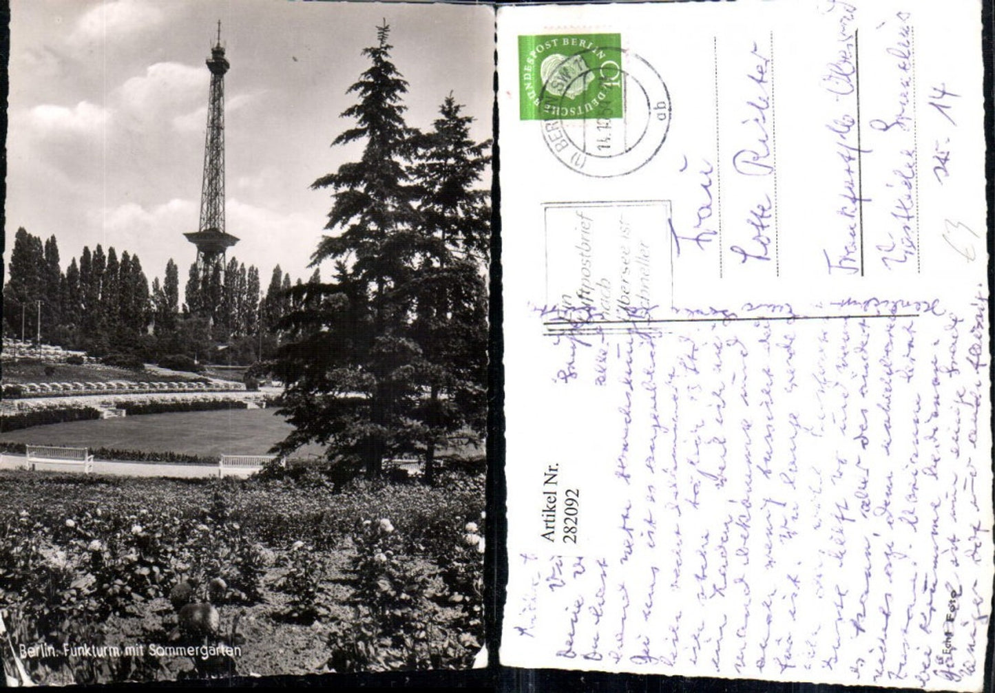282092, Berlin Radio Tower with Summer Garden