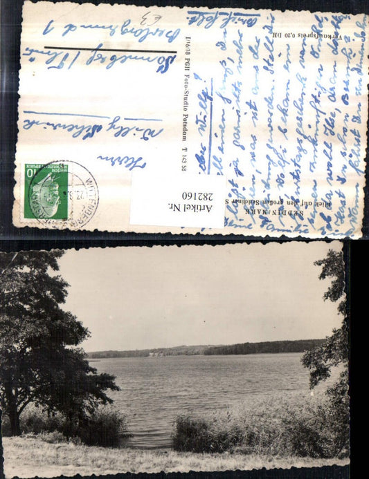 282160, Seddin in der Mark, view of the Großer Seddiner See (Lake Seddin)