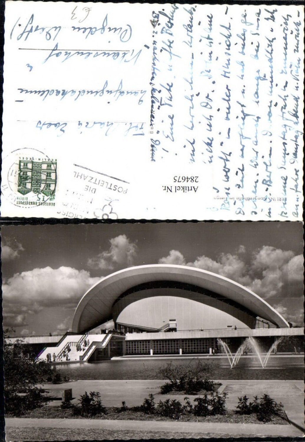 284675, Berlin Congress Hall in the Tiergarten