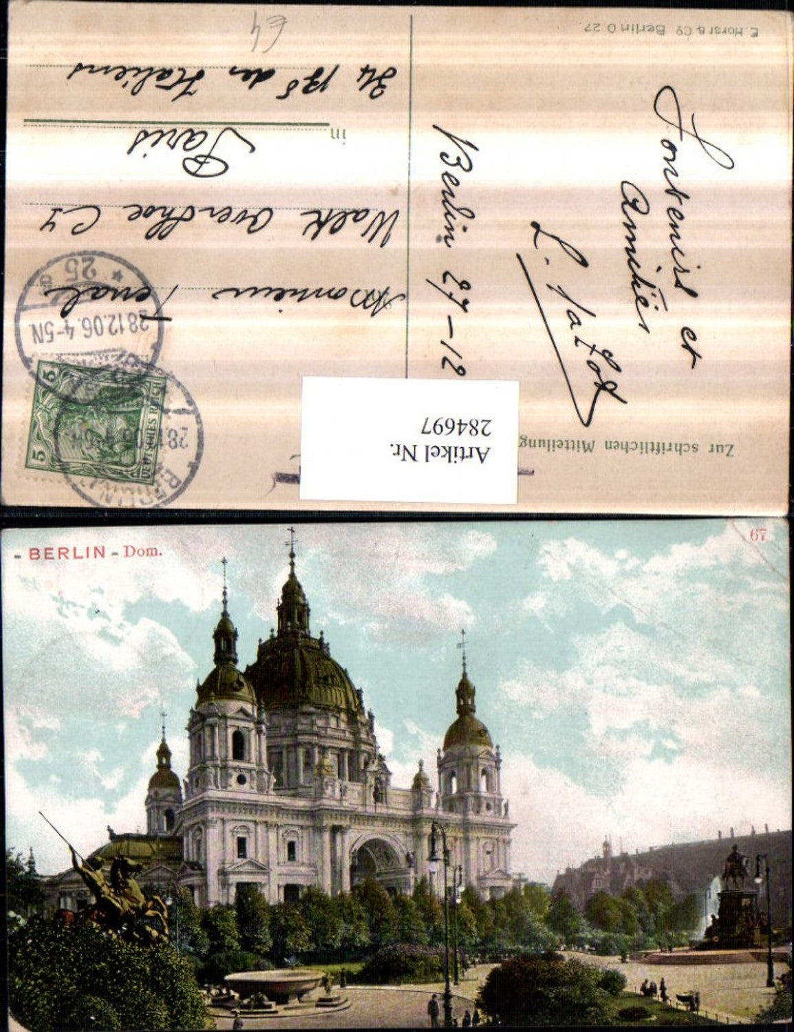 284697, Berlin Cathedral Church Monument
