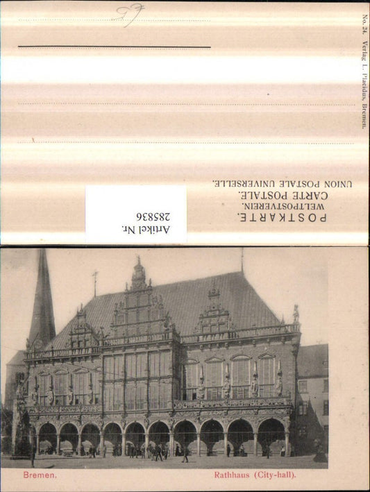 285836,Bremen Rathaus Gebäude