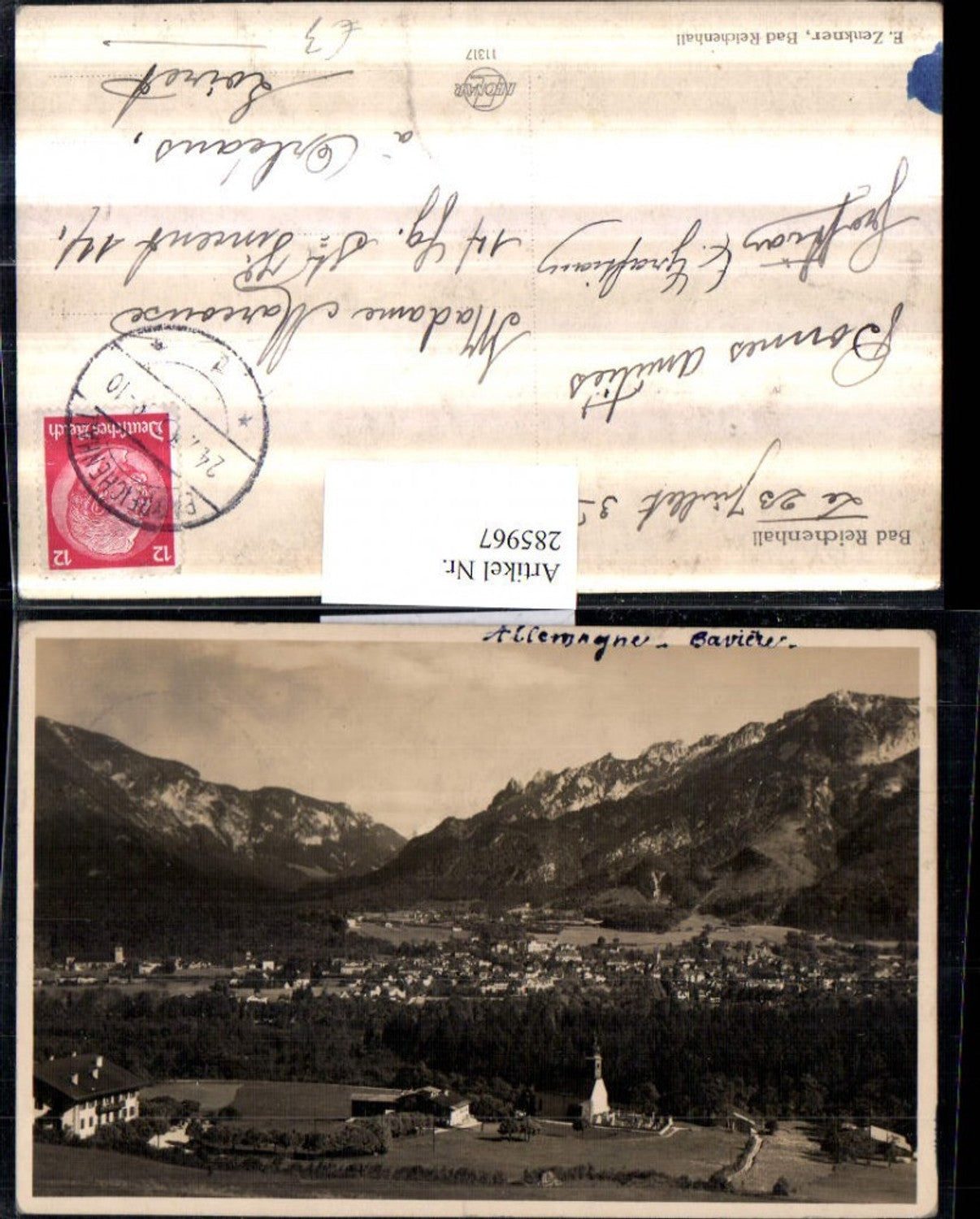 285967, Bad Reichenhall Total mountain scenery