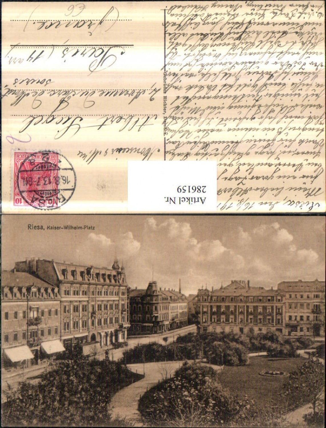 286159, Riesa Kaiser-Wilhelm-Platz