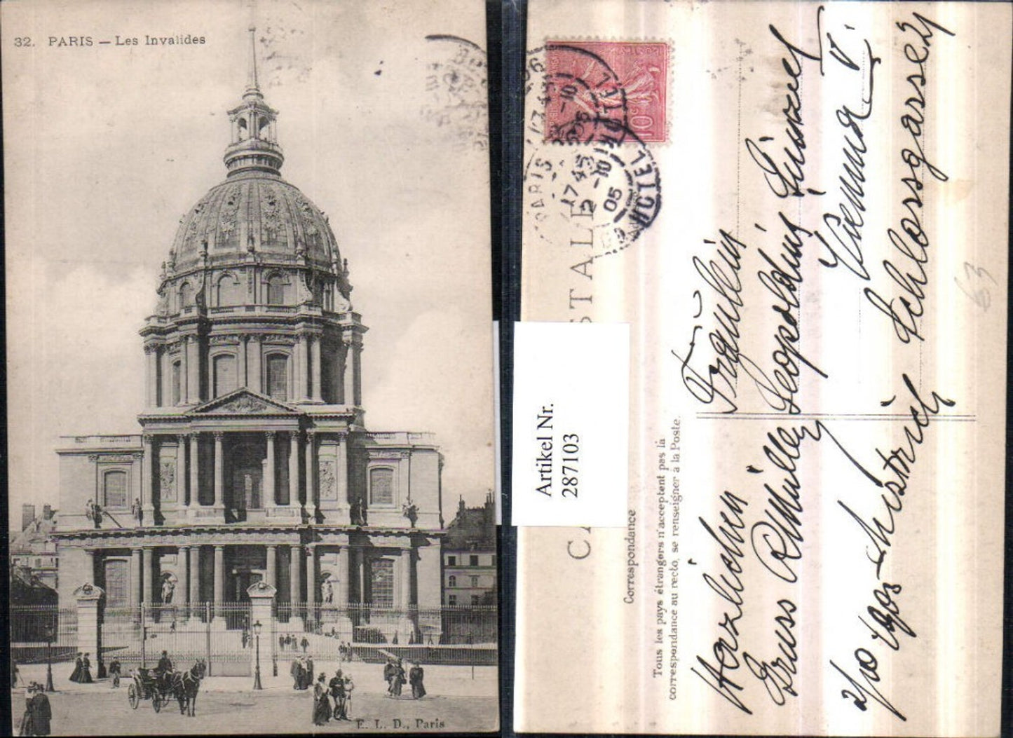 287103,Paris Les Invalides Gebäude