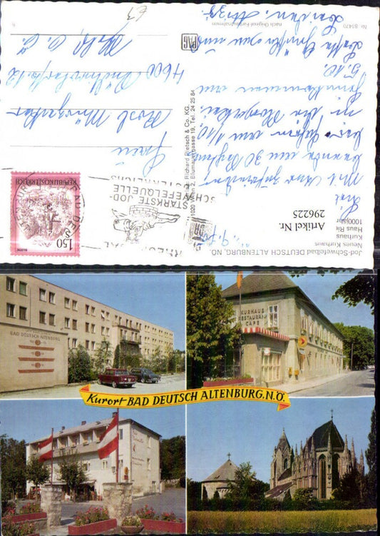 296225, Bad Deutsch-Altenburg Kurhaus Haus Riedmüller Church Multi-image map