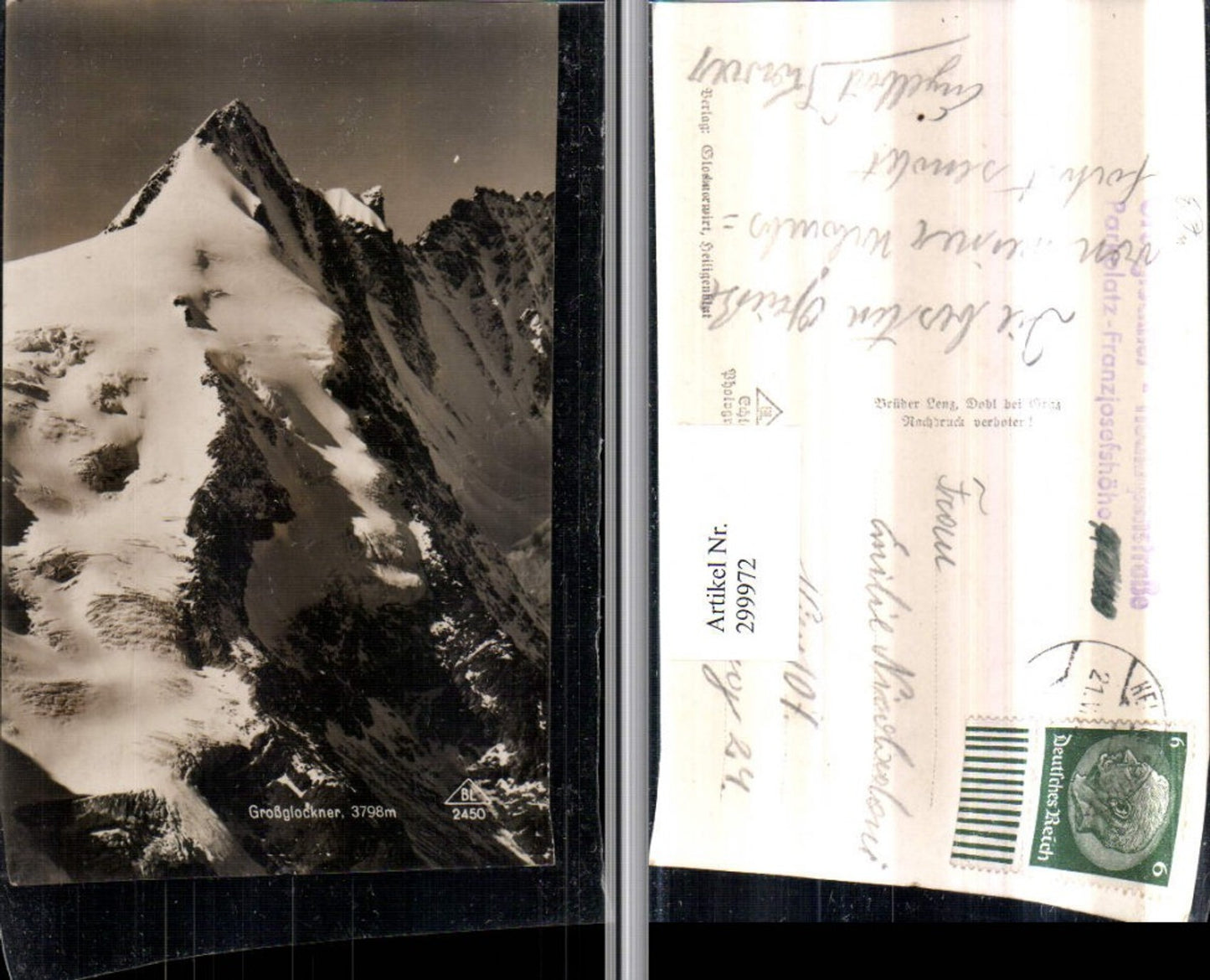 299972, Grossglockner mountain scenery near Heiligenblut