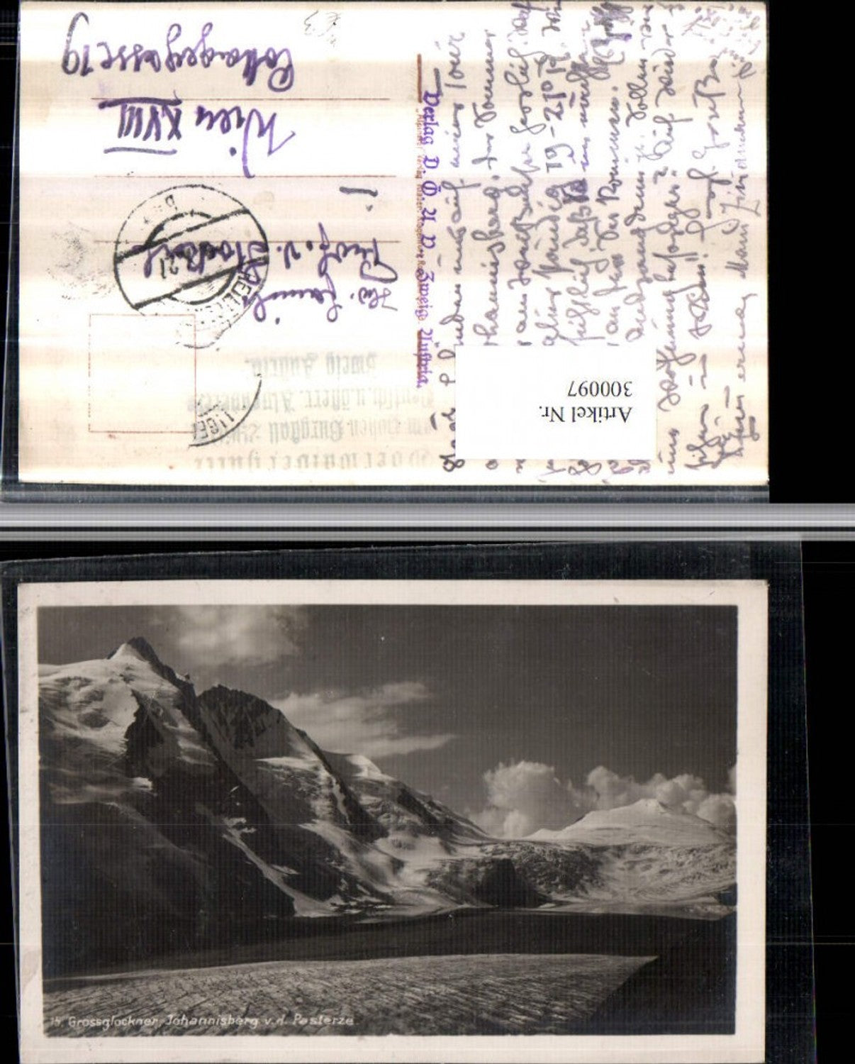300097, Grossglockner Johannisberg mountain scenery near Heiligenblut