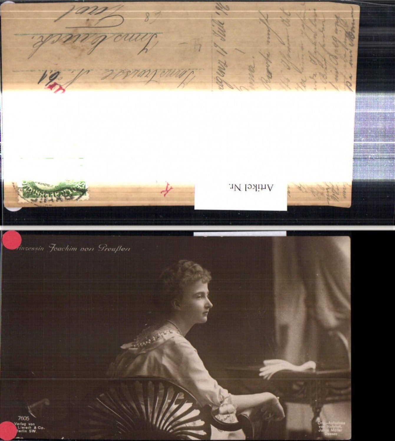302884, Princess Joachim of Prussia, nobility, monarchy