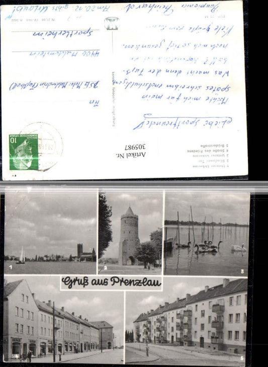 305987, Prenzlau Blindower-Tor Uckersee Brüderstraße Street views Multi-view map