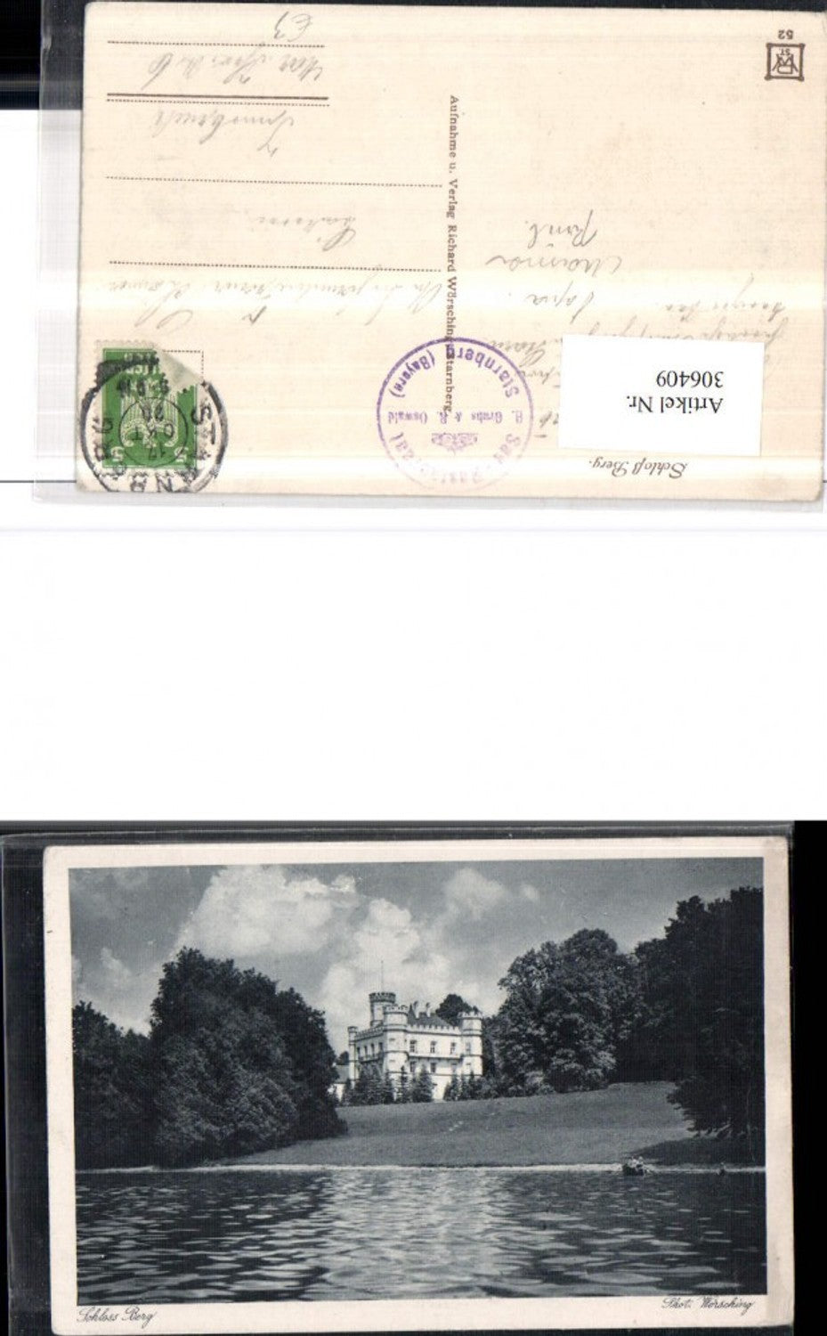 306409, Berg Castle on Lake Starnberg