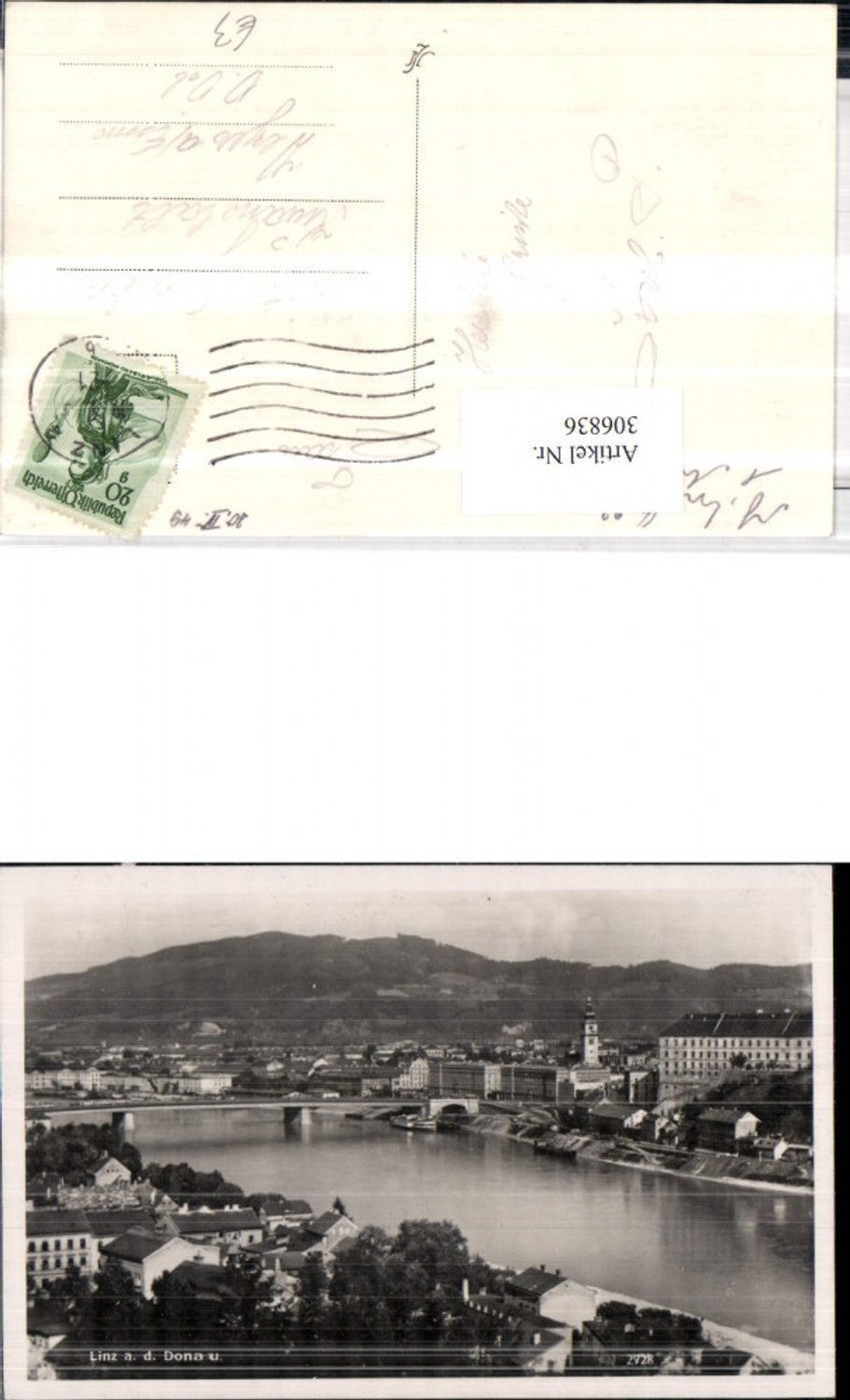 306836, Linz on the Danube, Total Bridge