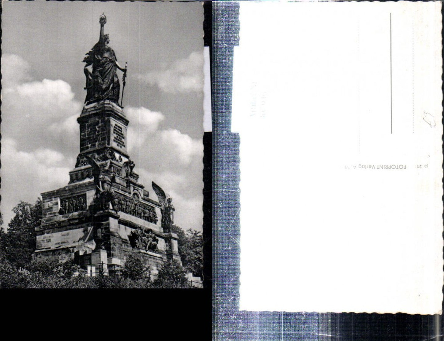 307946,Niederwalddenkmal b. Rüdesheim am Rhein 