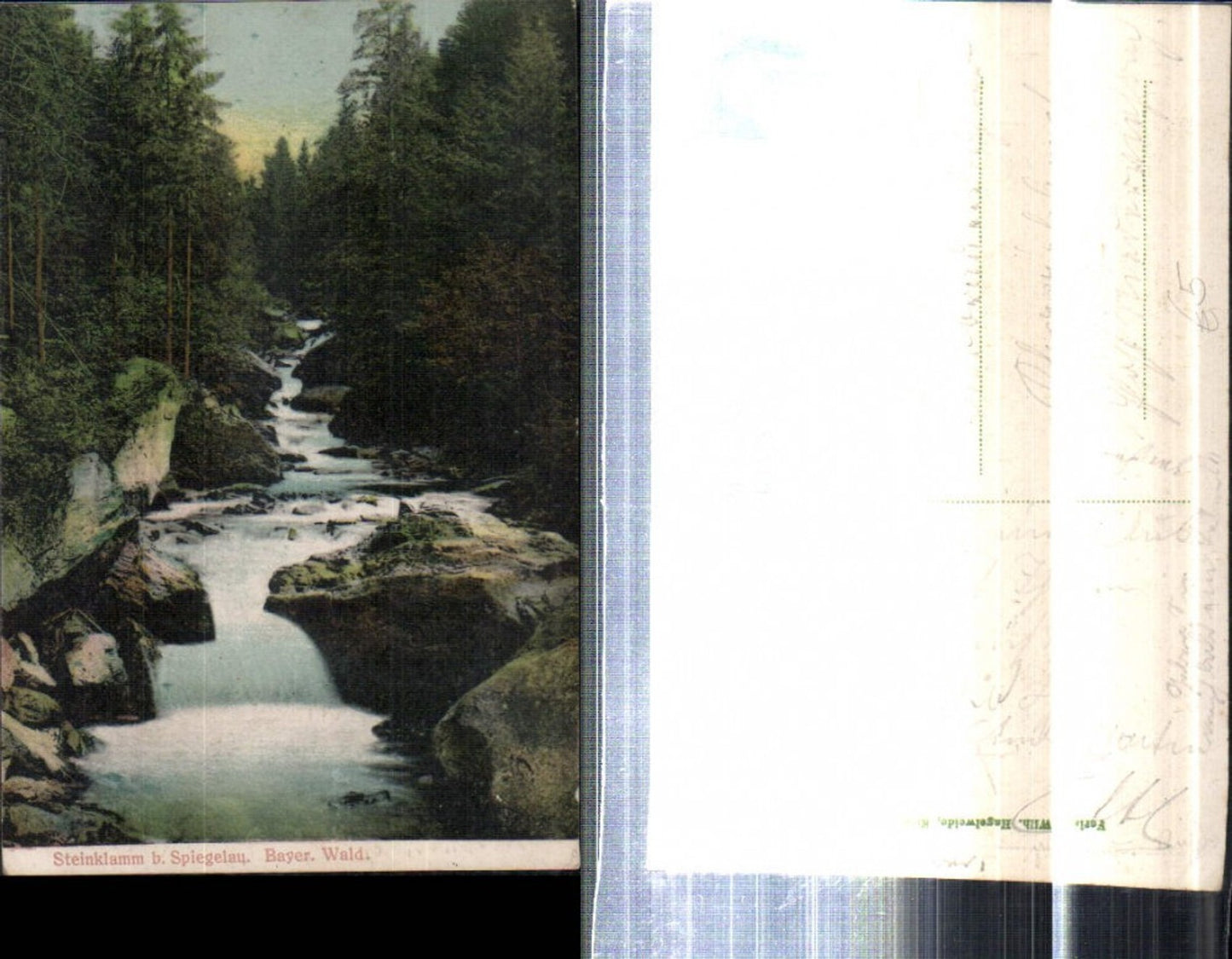 308375, Steinklamm near Spiegelau, mountain stream