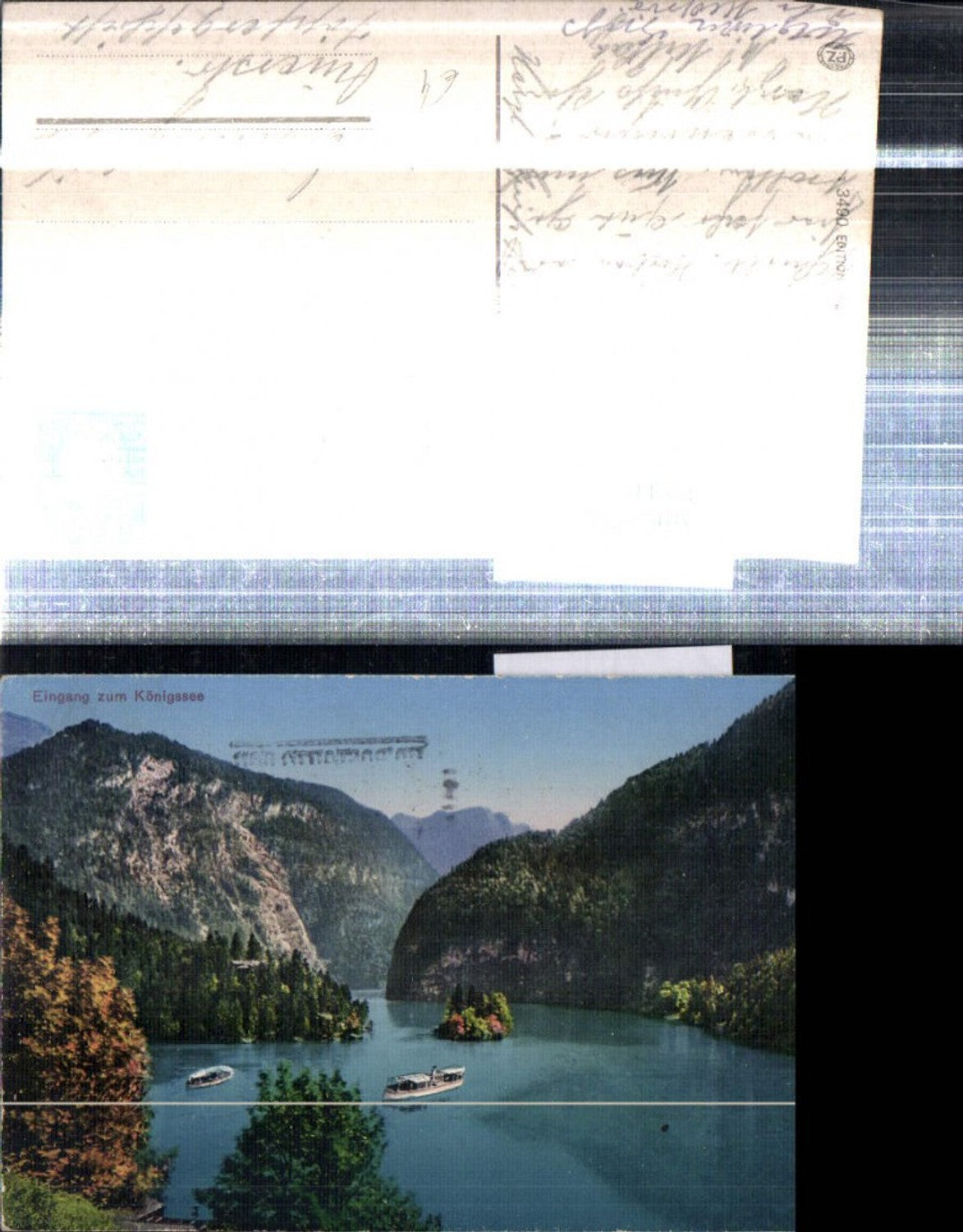 308447, Entrance to Königssee Lake near Berchtesgaden