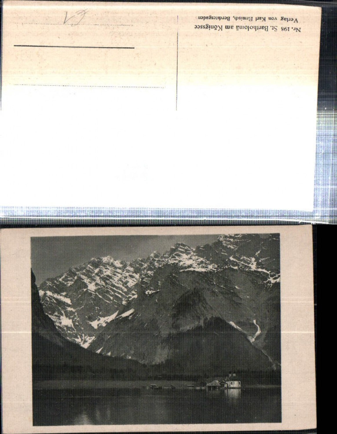 308547, St. Bartholomä am Königssee, mountain scenery