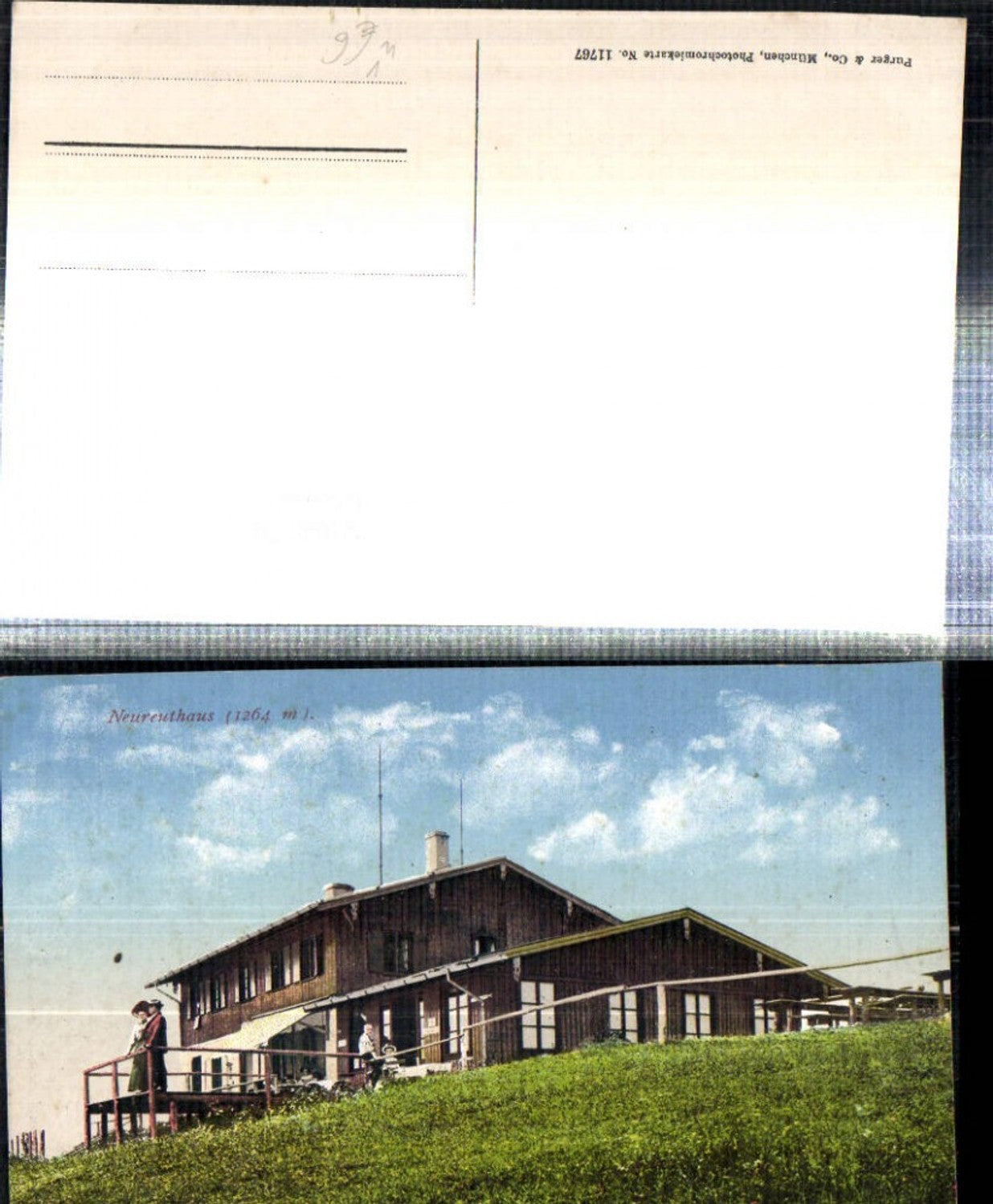 308560, Neureuthaus Berghütte near Tegernsee, pub Purger &amp; Co. 11767
