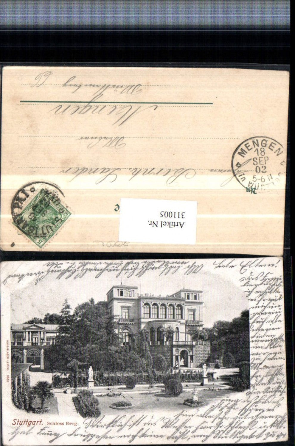 311005, Stuttgart Schloss Berg