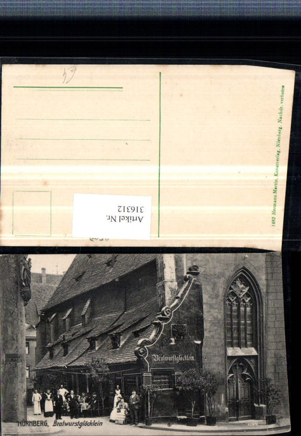 316312,Nürnberg Bratwurstglöcklein Gasthaus